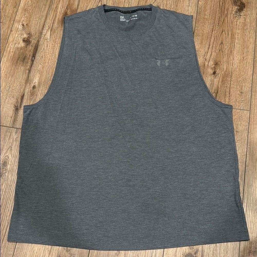 UA Men's Gray Sleeveless Shirt XL